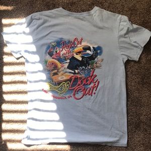 Okoboji Barefoot Bar t shirt